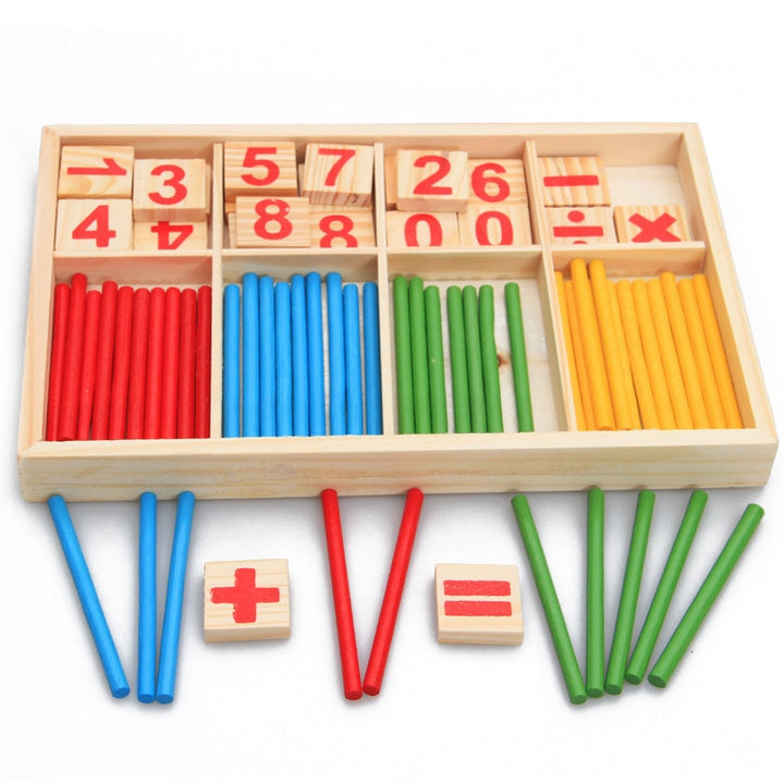 Montessori Educational Wooden Math Toys - Robust Quality Store