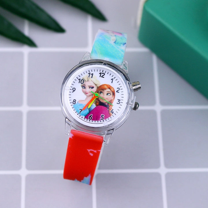 Fashion Cartoon Flash Light Watch - Robust Quality Store