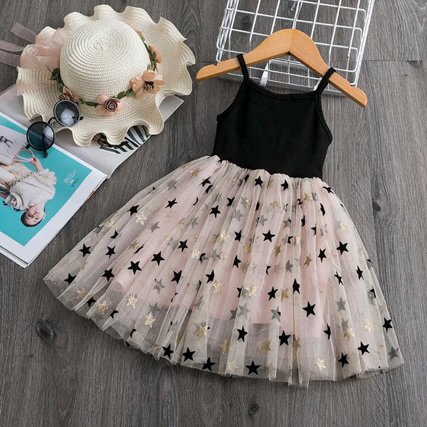 Little Princess Summer Polka Dot Tutu Dress | Party Gown | Kids Clothing