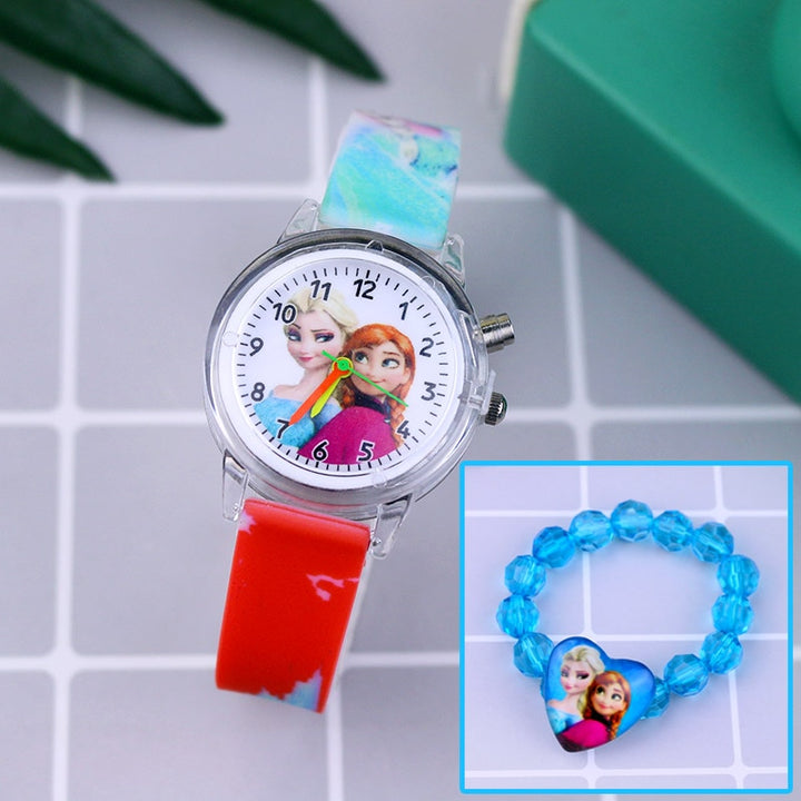 Fashion Cartoon Flash Light Watch - Robust Quality Store