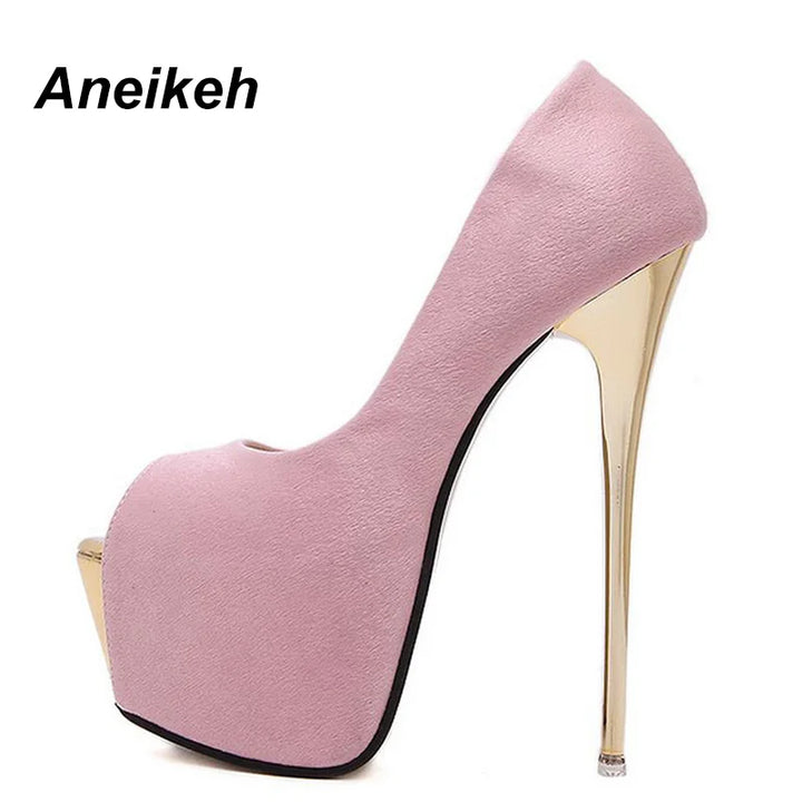 Open Toe Stiletto Thin High Heels Pumps - Robust Shoes Strore