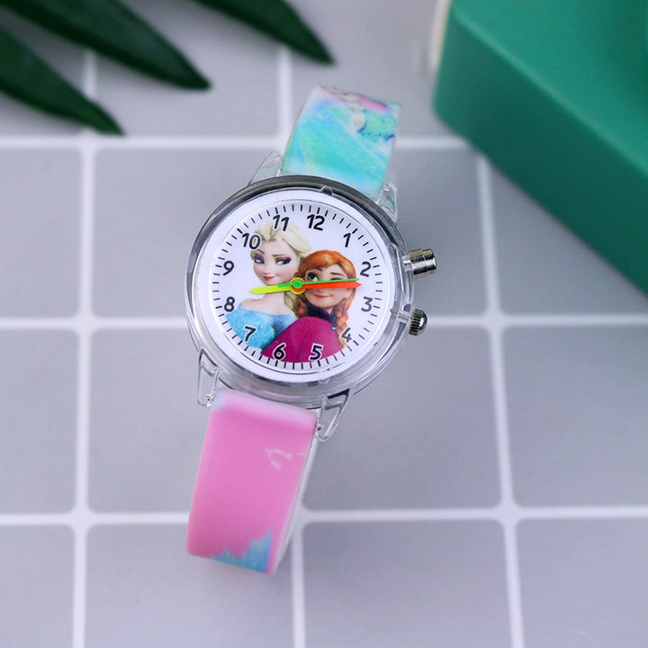 Fashion Cartoon Flash Light Watch - Robust Quality Store