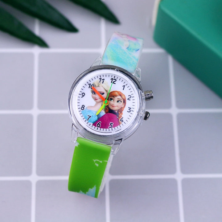 Fashion Cartoon Flash Light Watch - Robust Quality Store