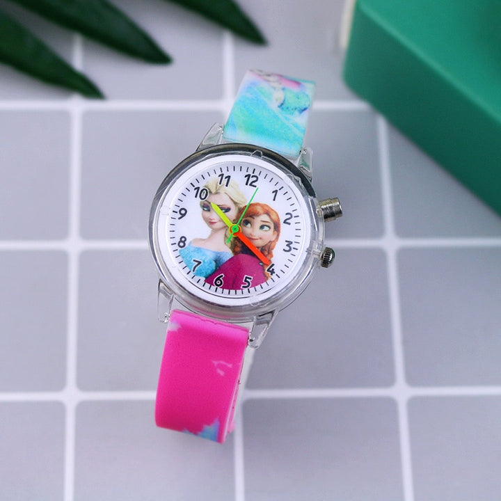 Fashion Cartoon Flash Light Watch - Robust Quality Store