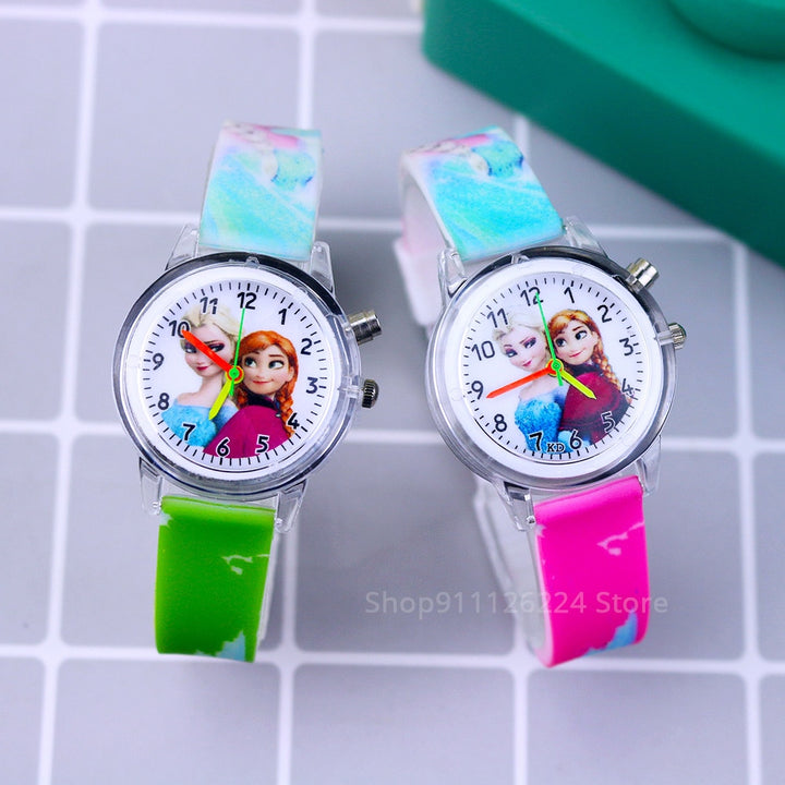 Fashion Cartoon Flash Light Watch - Robust Quality Store