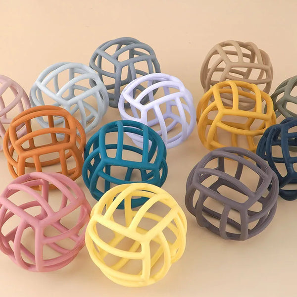 Hot Sale Silicone Chewing Teether Toy Ball