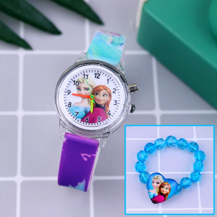 Fashion Cartoon Flash Light Watch - Robust Quality Store