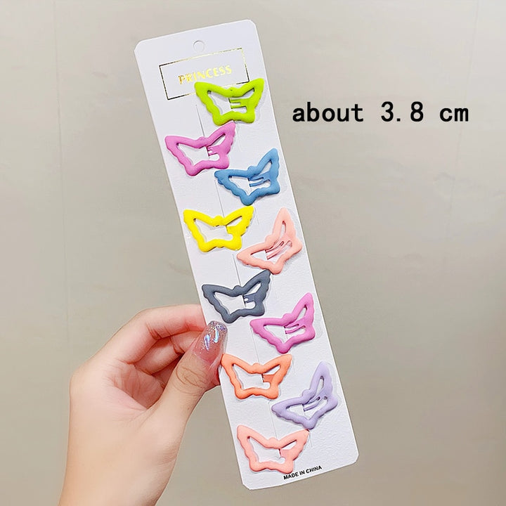 Kids Hair Pins Accessories Cute Colorful Star Clips For Girls & Children - Robust Quality Store