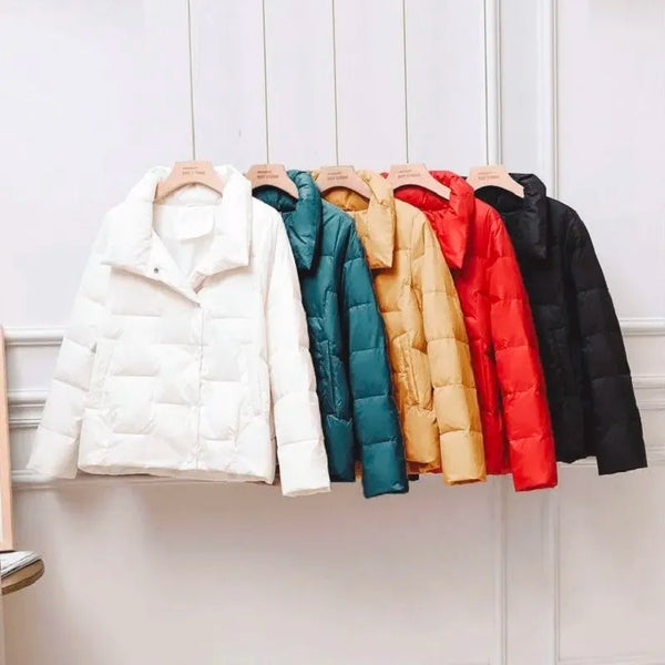 Loose Small Padded Coat Female Lightweight Parkas