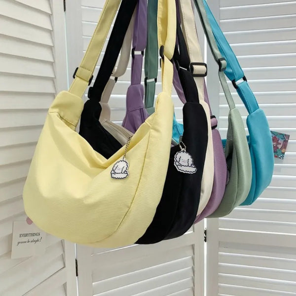 Harajuku Multipurpose Shoulder Bag - Simple, Large Capacity - Robust Clothing Store