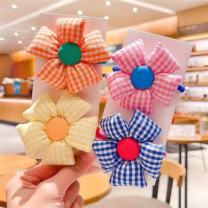 Lovely Cartoon Flowers Butterfly Elastic Hair Bands - Robust Quality Store