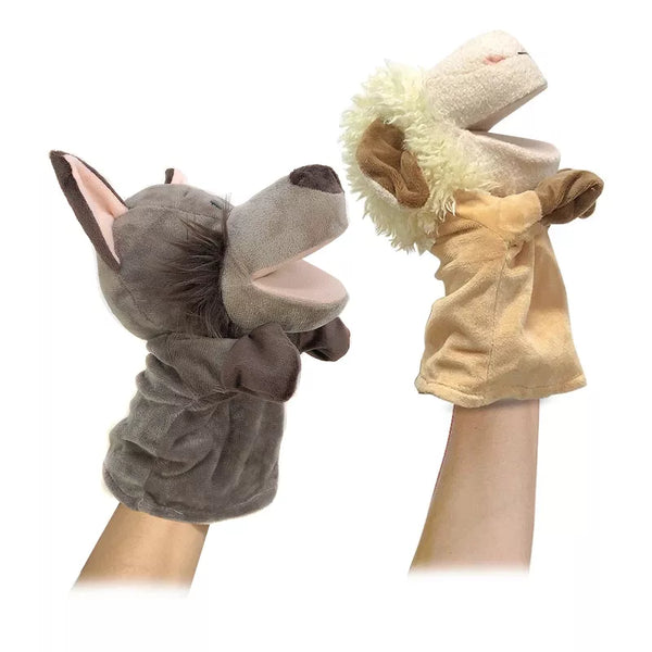 Stuffed Plush Animals Toys Hand Finger Story Puppet