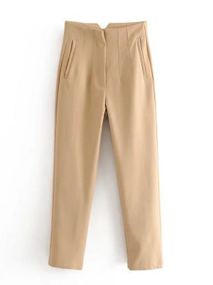 Fashion Trousers Office Wear Straight Pants - Robust Clothing Store