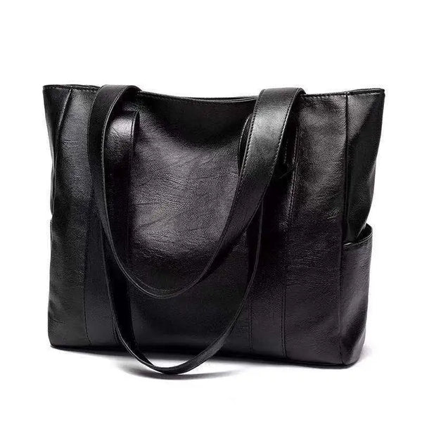 Classic Big Soft Leather Satchel - Robust Clothing Store