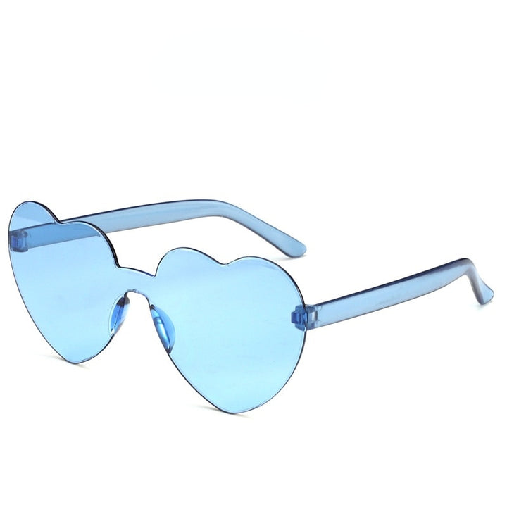 Female Fashion Colors Polarized Heart Shape Party Sunglasses - Robust Quality Store