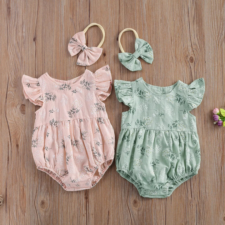 Jumpsuits 2pc Outfits | Children's Cotton Rompers - Robust Quality Store