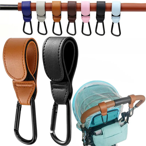 PU Leather Baby Bag Stroller Hook - Robust Clothing Store