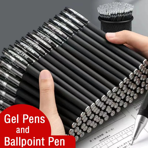 Refill Gel pens Set Bullet Tip 0.5mm - School & office Stationery