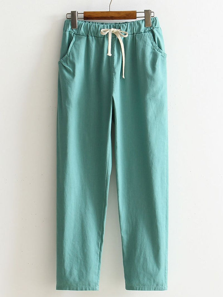 Women Pants Spring Summer | Harem Pants Cotton Linen - Robust Quality Store