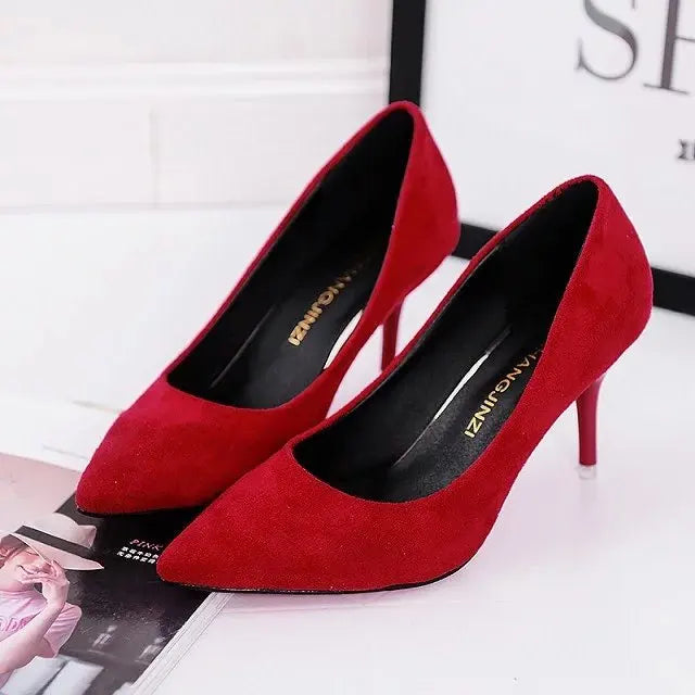 Pointed Toe High Heels Pumps