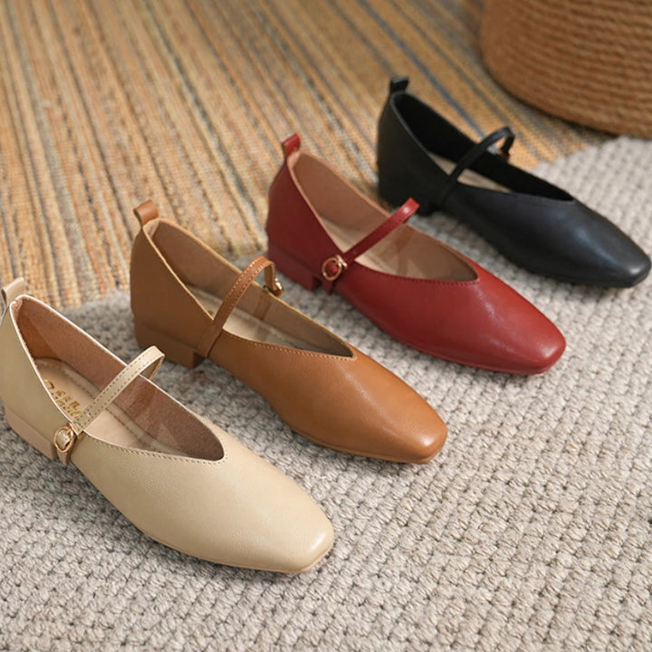 Mary Janes Ballet Flat Pumps - Robust Shoes Store