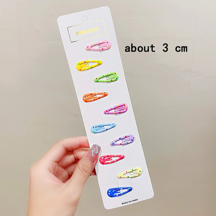 Kids Hair Pins Accessories Cute Colorful Star Clips For Girls & Children - Robust Quality Store