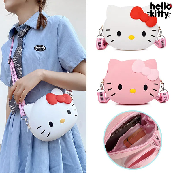 Hello Kitty Crossbody Bag for Women - Kawaii Messenger Bag - Robust Clothing Store
