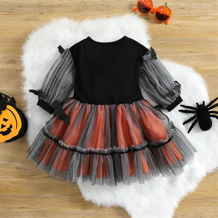 Halloween Baby Girl Long Sleeve Dress - Robust Quality Store