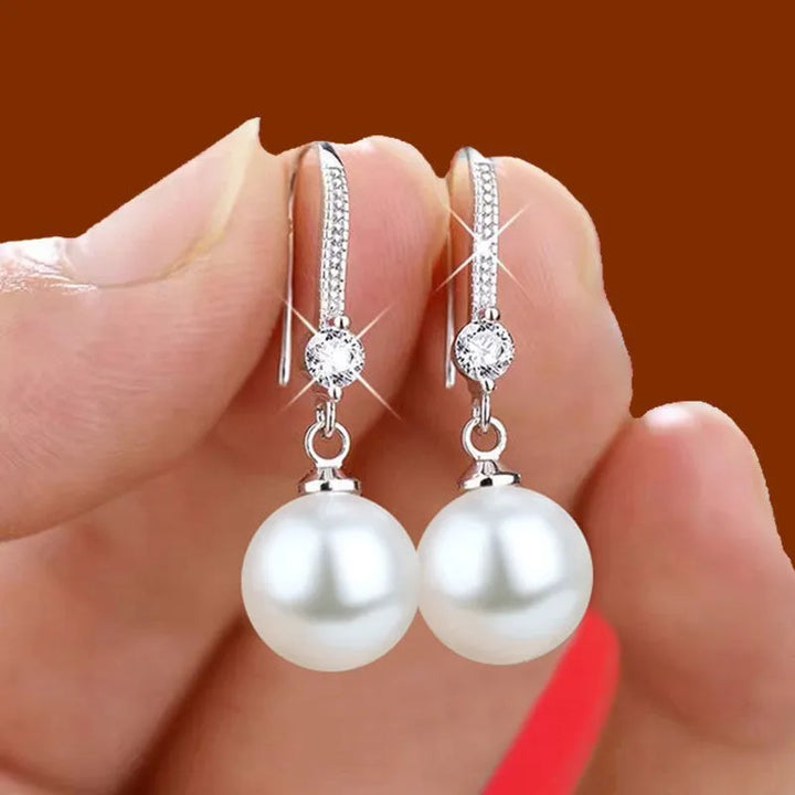 Elegant Water Drop Pearl Earrings - Wedding Jewelry | Birthday Gifts