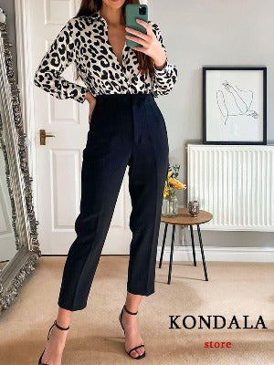 Fashion Trousers Office Wear Straight Pants - Robust Clothing Store