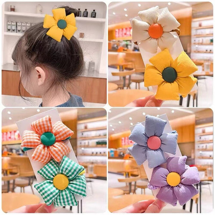 Lovely Cartoon Flowers Butterfly Elastic Hair Bands - Robust Quality Store