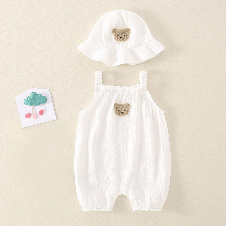 Summer Baby Clothes Set With Cap Toddler - Robust Quality Store