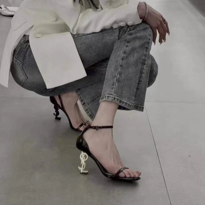 Luxury Designer Square Toe High Heel - Robust Shoes Store