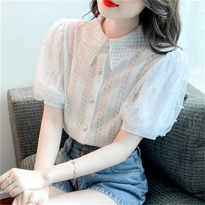 Summer Oversized Shirt | Sweet Tops Loose Chic - Robust Quality Store