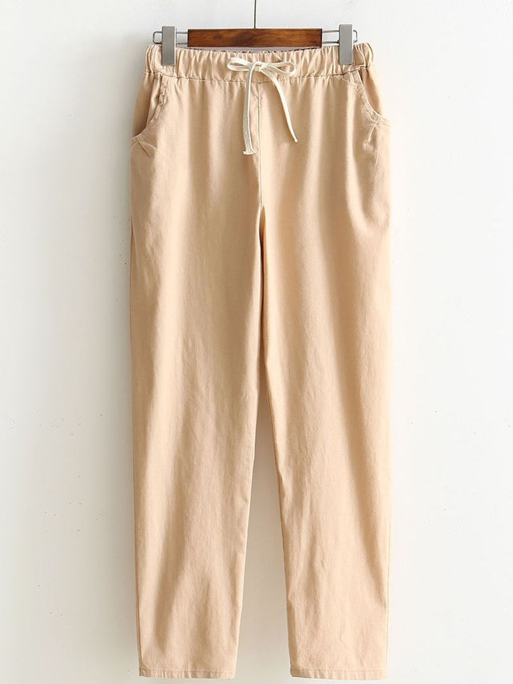 Women Pants Spring Summer | Harem Pants Cotton Linen - Robust Quality Store