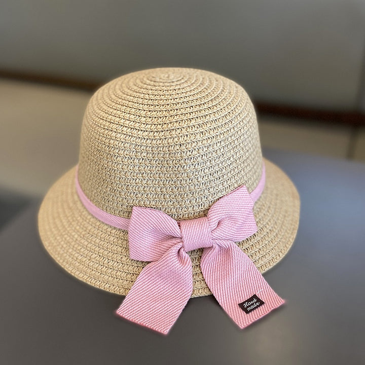 Kids Sun Hat | New Straw Bag Cap Set - Robust Quality Store