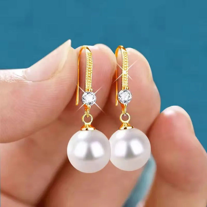 Elegant Water Drop Pearl Earrings - Wedding Jewelry | Birthday Gifts