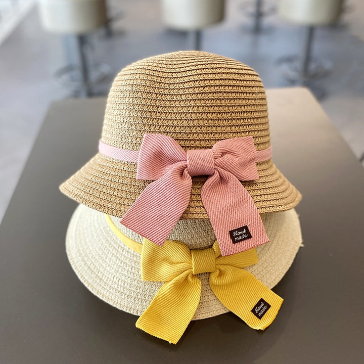 Kids Sun Hat | New Straw Bag Cap Set - Robust Quality Store