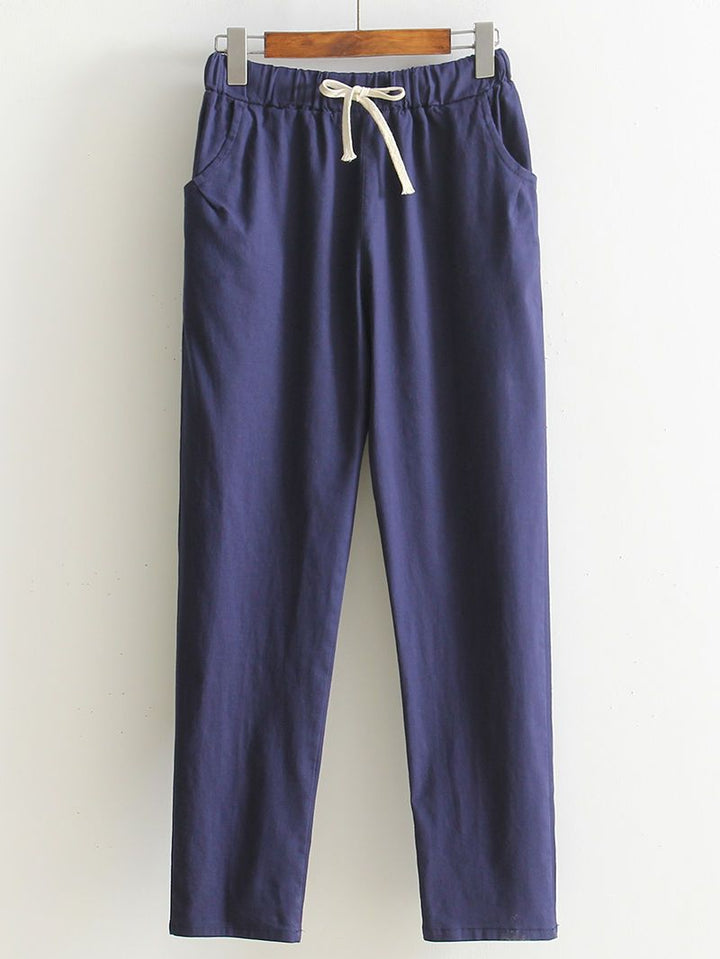 Women Pants Spring Summer | Harem Pants Cotton Linen - Robust Quality Store