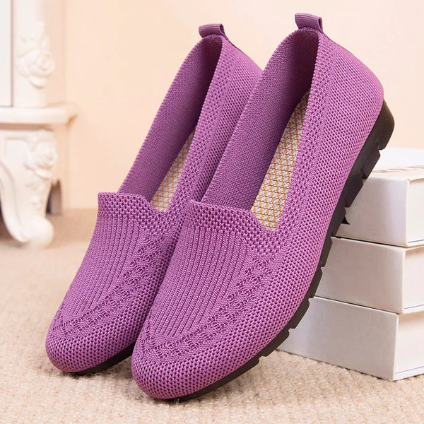 Women's Summer Mesh Slip-On Loafers – Lightweight & Breathable Flats