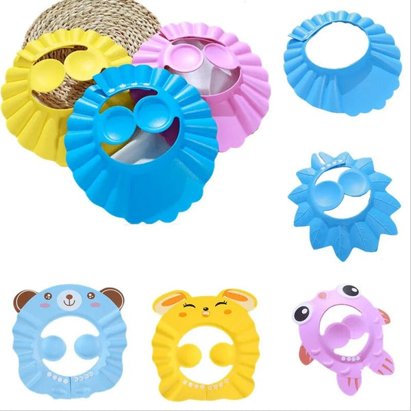 Ear Protection Shampoo Cap Adjustable - Kids Bath Shower Care Items - Robust Clothing Store