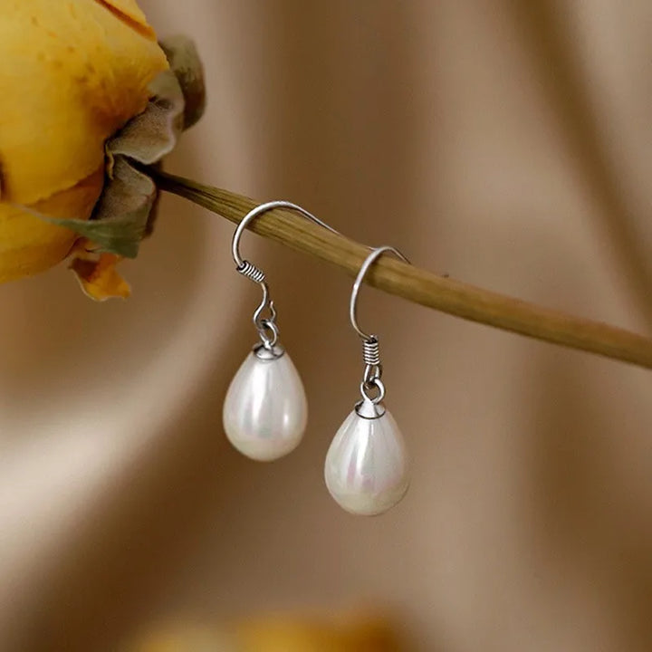 Elegant Water Drop Pearl Earrings - Wedding Jewelry | Birthday Gifts