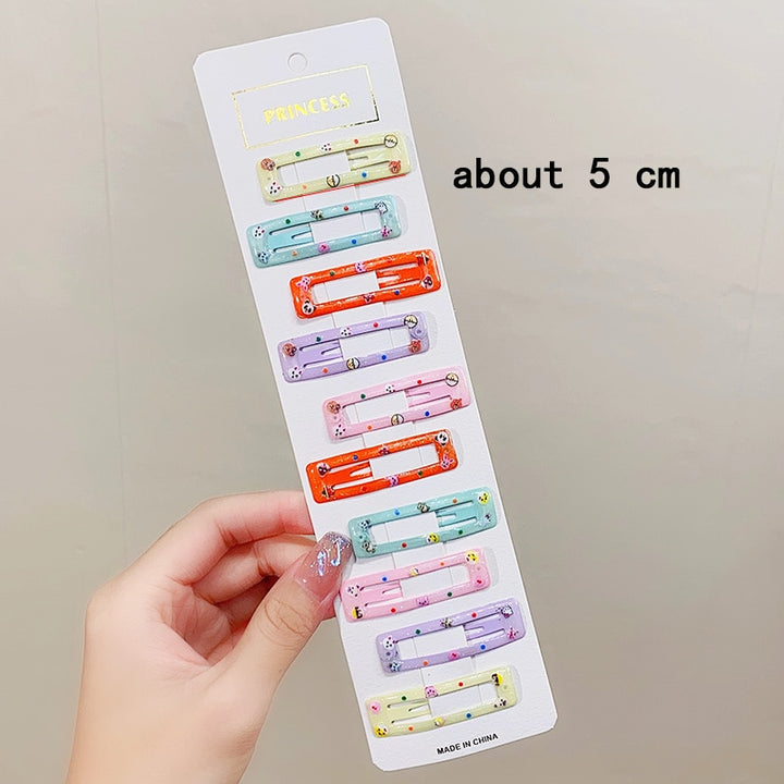 Kids Hair Pins Accessories Cute Colorful Star Clips For Girls & Children - Robust Quality Store