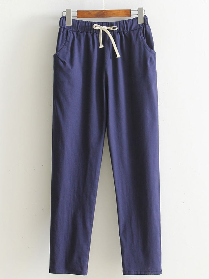 Women Pants Spring Summer | Harem Pants Cotton Linen - Robust Quality Store