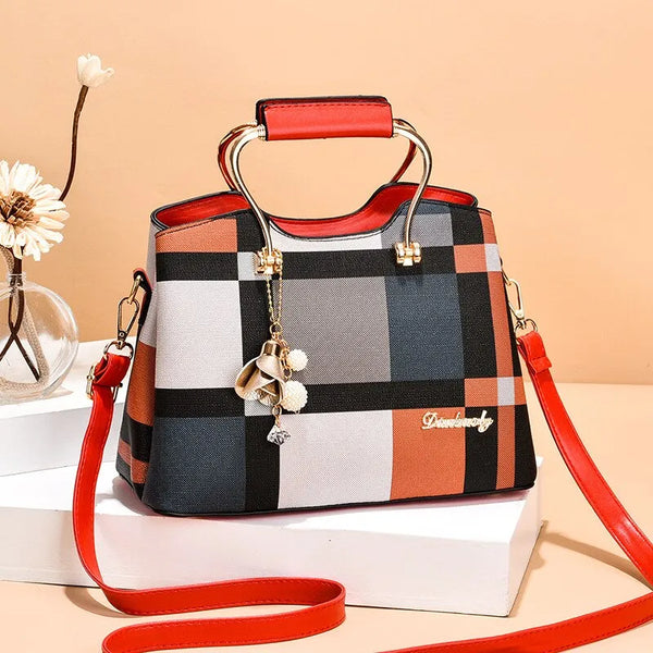 Faux Leather Crossbody Stylish Handbag - Robust Clothing Store