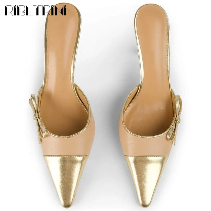 Luxury Thin High Heels Pointed Toe Pumps - Robus Shoes Store