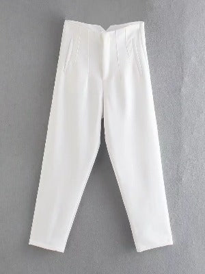 Fashion Trousers Office Wear Straight Pants - Robust Clothing Store