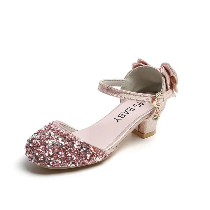 Princess Crystal High Heels Shoes | Girl's Shoes Store 