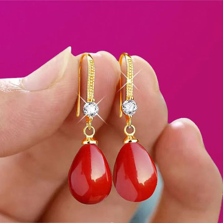 Elegant Water Drop Pearl Earrings - Wedding Jewelry | Birthday Gifts