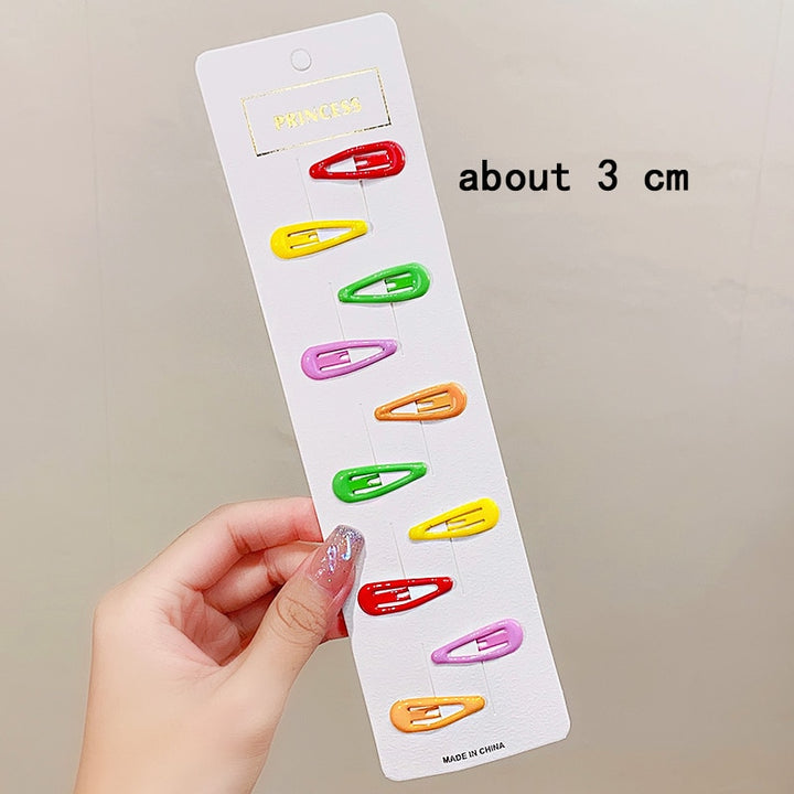 Kids Hair Pins Accessories Cute Colorful Star Clips For Girls & Children - Robust Quality Store